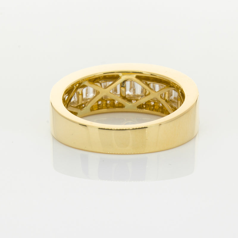 18ct Yellow Gold 1.29ct Diamond Imperial Ring-Ring-Walker & Hall