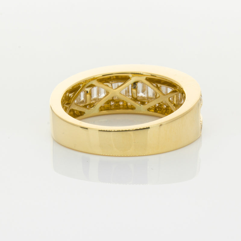 18ct Yellow Gold 1.29ct Diamond Imperial Ring-Ring-Walker & Hall
