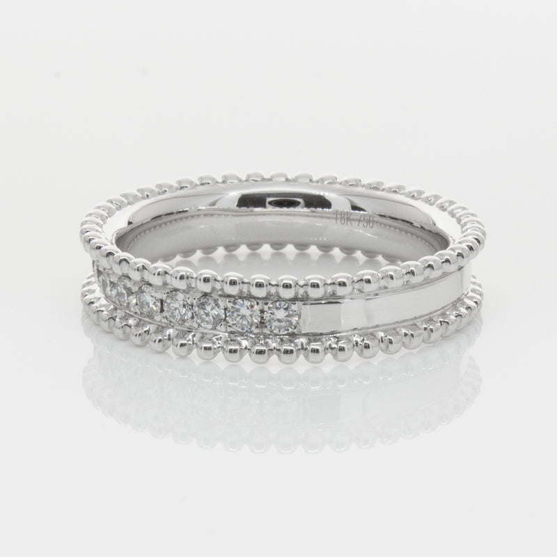 18ct White Gold .32ct Diamond Juno Ring-Ring-Walker & Hall