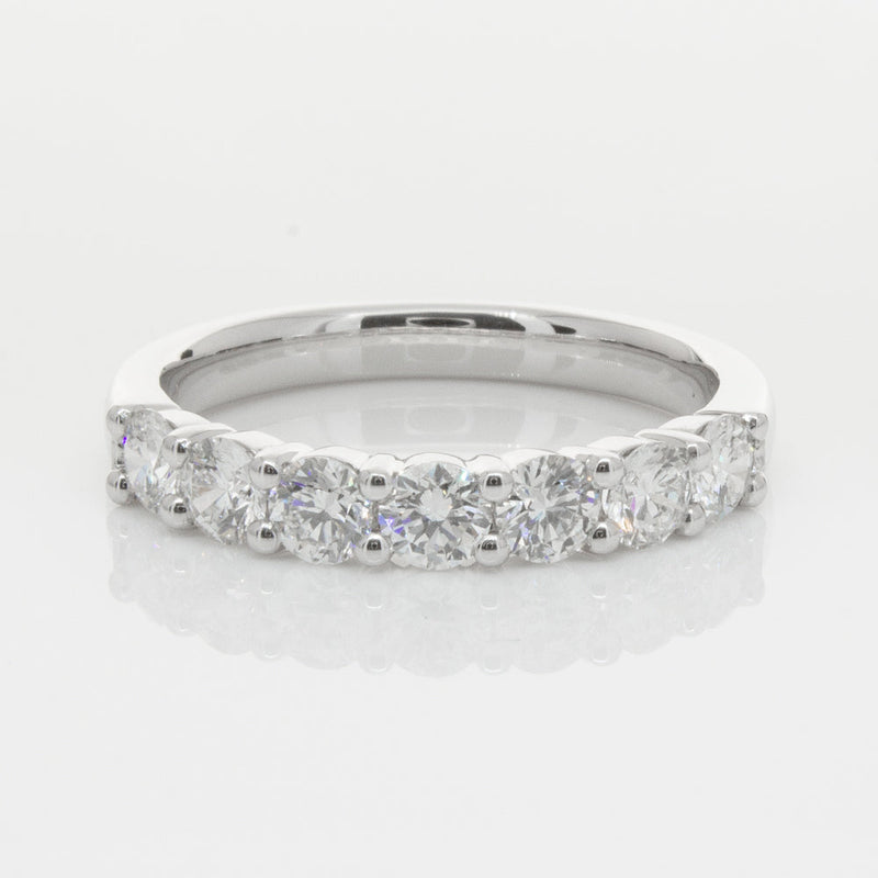 18ct White Gold Diamond 1.00ct Panorama Ring-Ring-Walker & Hall