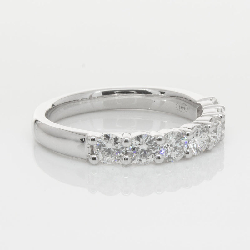 18ct White Gold Diamond 1.00ct Panorama Ring-Ring-Walker & Hall