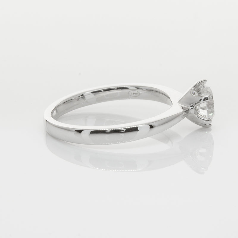 18ct White Gold 1.04ct Diamond Nova Ring-Ring-Walker & Hall