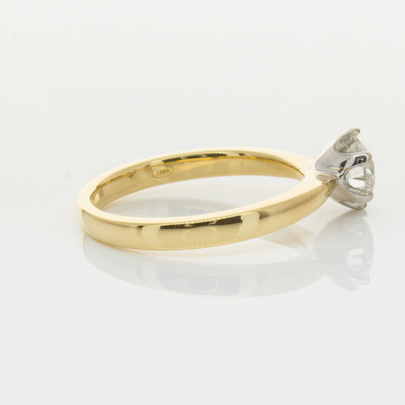 18ct Yellow Gold 1.01ct Diamond Nova Ring-Ring-Walker & Hall