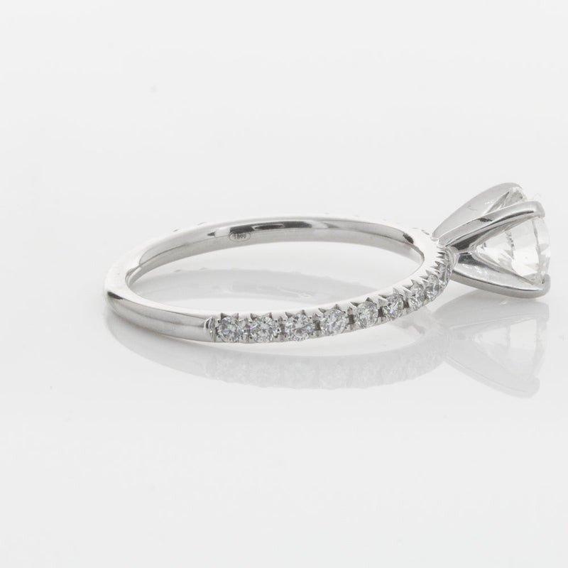 18ct White Gold 1.01ct Diamond Comet Ring-Ring-Walker & Hall