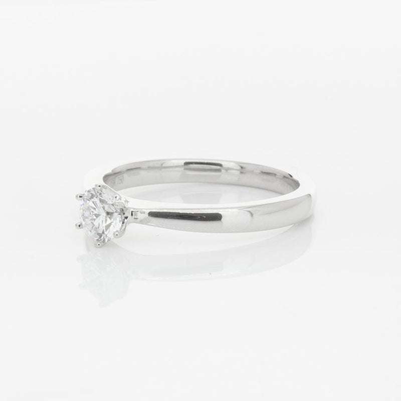 18ct White Gold .31ct Diamond Nova Ring-Ring-Walker & Hall