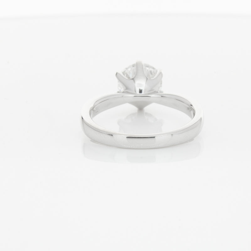 18ct White Gold 2.01ct Diamond Nova Ring-Ring-Walker & Hall