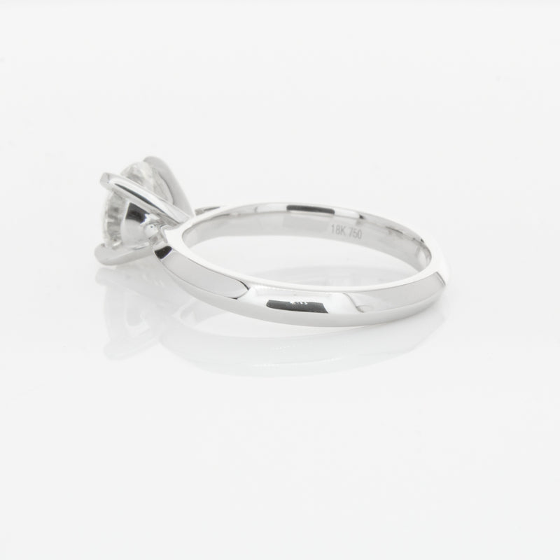 18ct White Gold 1.51ct Diamond Venetian Ring-Ring-Walker & Hall
