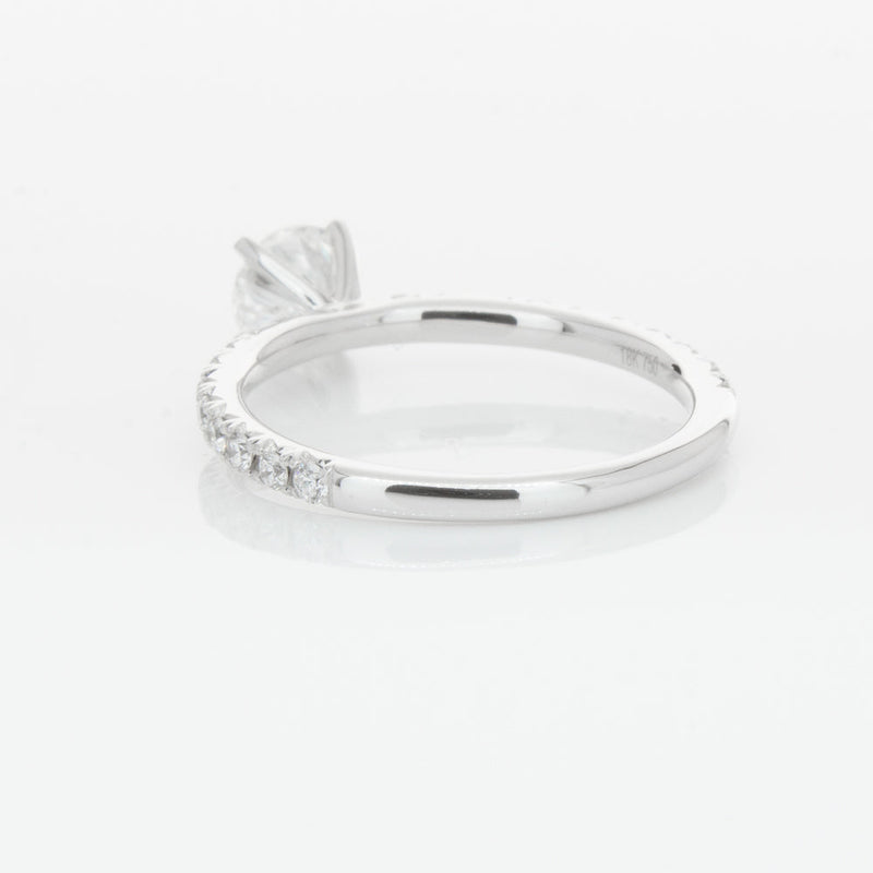 18ct White Gold .70ct Diamond Comet Ring-Ring-Walker & Hall