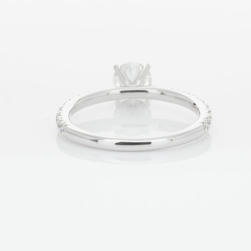 18ct White Gold .70ct Diamond Comet Ring-Ring-Walker & Hall