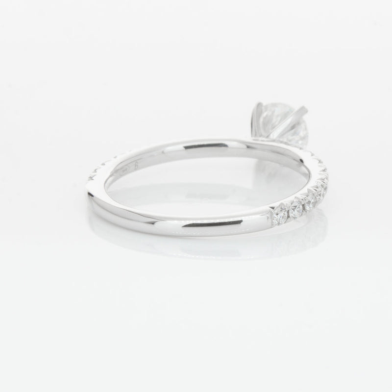 18ct White Gold .70ct Diamond Comet Ring-Ring-Walker & Hall