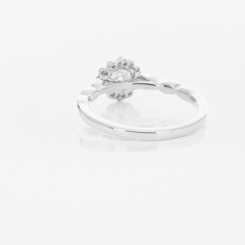 18ct White Gold .47ct Diamond Paramount Ring-Ring-Walker & Hall