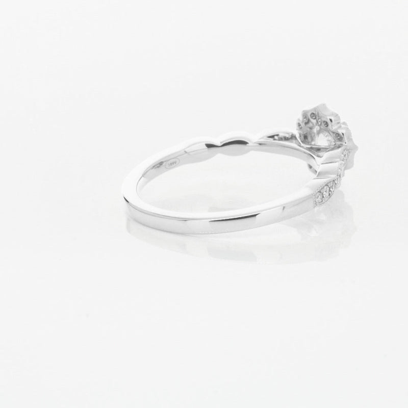 18ct White Gold .47ct Diamond Paramount Ring-Ring-Walker & Hall