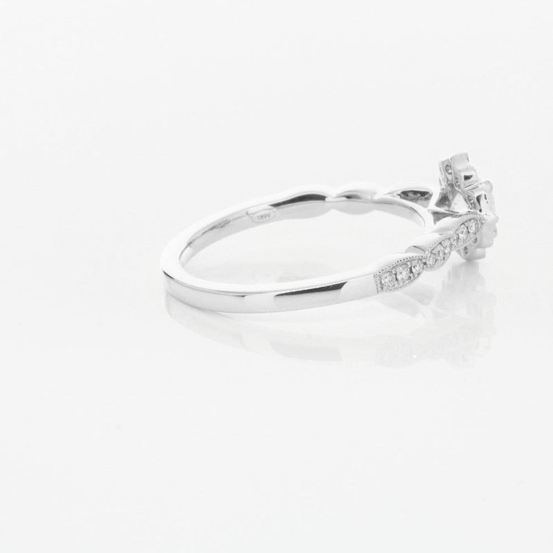 18ct White Gold .47ct Diamond Paramount Ring-Ring-Walker & Hall