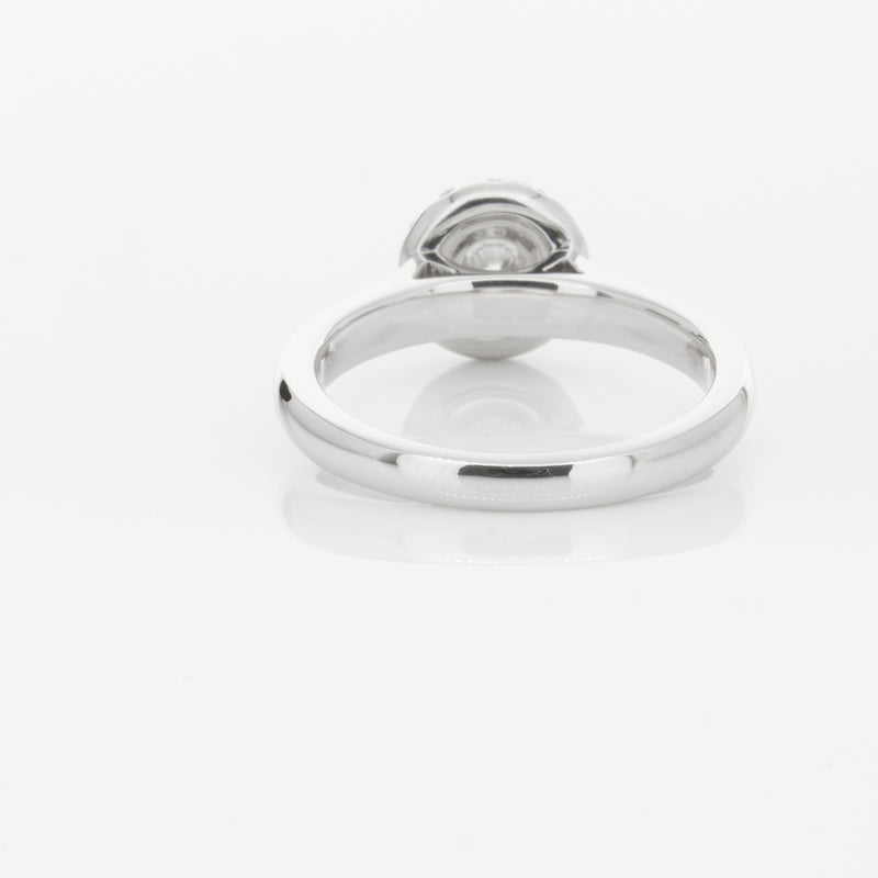 18ct White Gold .51ct Diamond Eclipse Ring-Ring-Walker & Hall