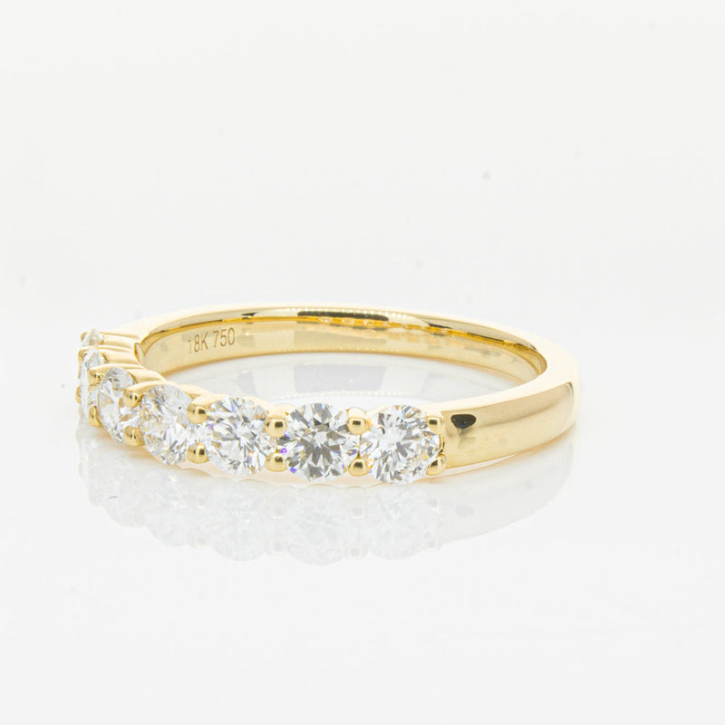 18ct Yellow Gold 1.00ct Diamond Panorama Ring-Ring-Walker & Hall