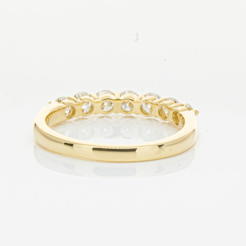 18ct Yellow Gold 1.00ct Diamond Panorama Ring-Ring-Walker & Hall