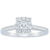 18ct White Gold Diamond Constance Ring-Ring-Walker & Hall