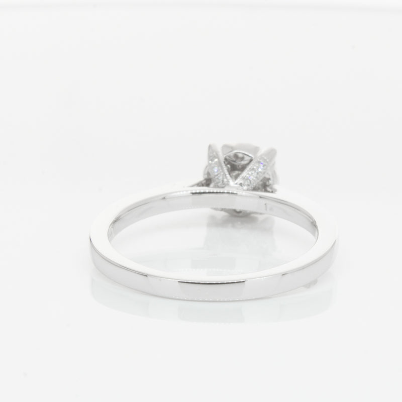 18ct White Gold Diamond Constance Ring-Ring-Walker & Hall
