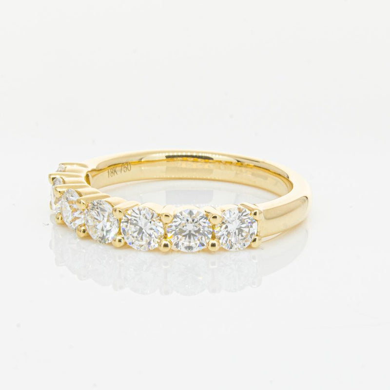 18ct Yellow Gold 1.33ct Diamond Panorama Ring-Ring-Walker & Hall