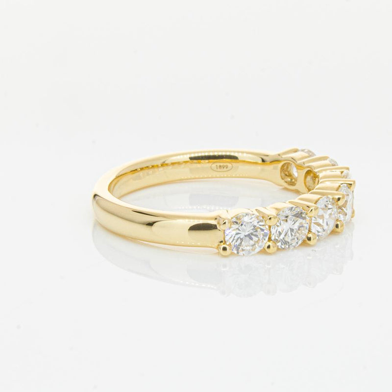 18ct Yellow Gold 1.33ct Diamond Panorama Ring-Ring-Walker & Hall