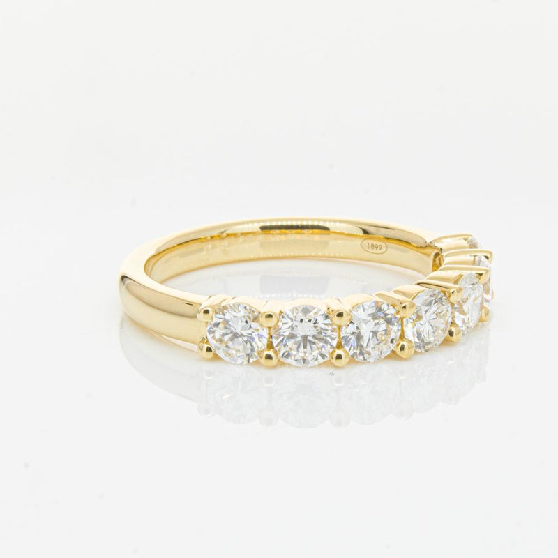 18ct Yellow Gold 1.33ct Diamond Panorama Ring-Ring-Walker & Hall