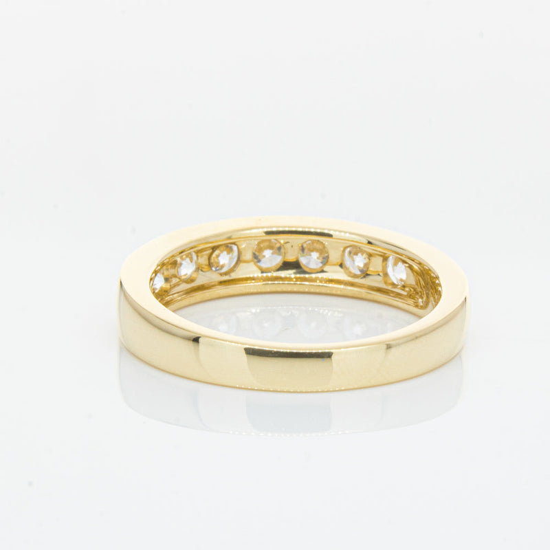 18ct Yellow Gold 1.00ct Diamond Tigris Ring-Ring-Walker & Hall