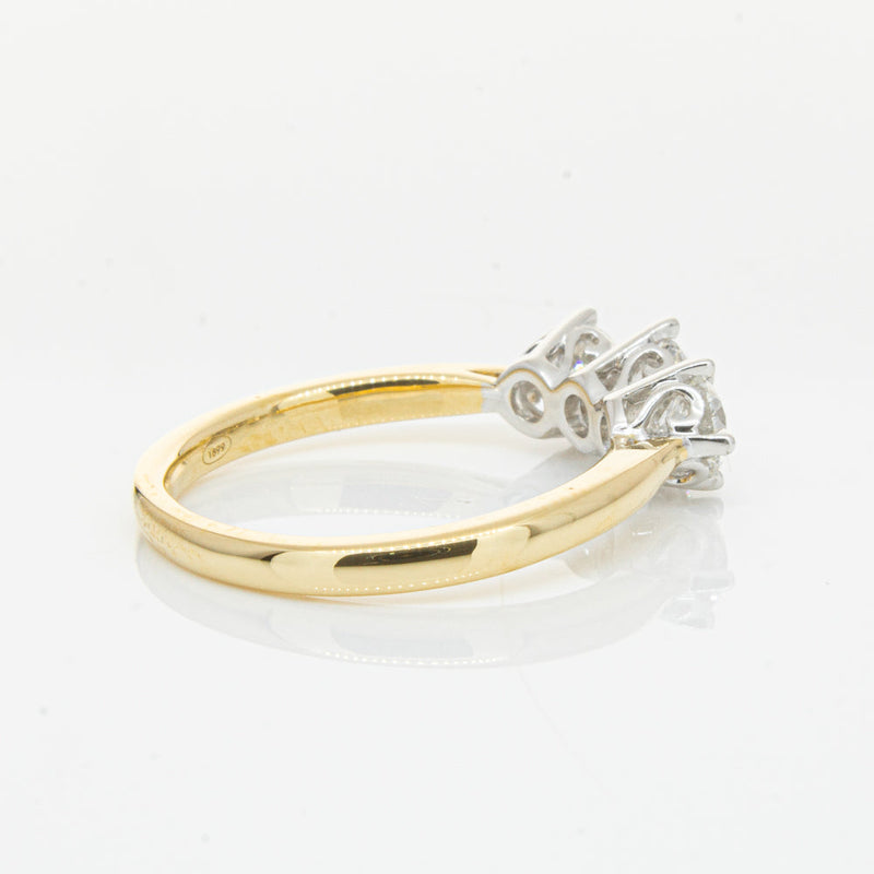 18ct Yellow Gold 1.06ct Diamond Coronado Ring-Ring-Walker & Hall