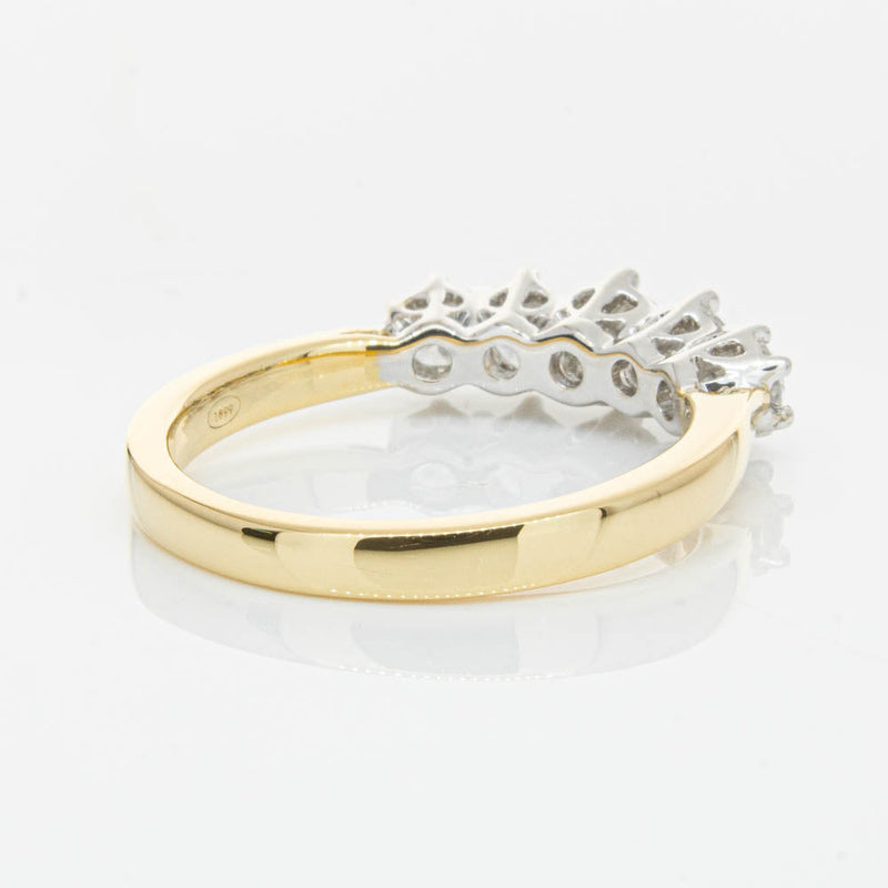 18ct Yellow Gold Diamond Monarch Ring-Ring-Walker & Hall