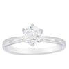 18ct White Gold 1.00ct Diamond Nova Ring-Ring-Walker & Hall