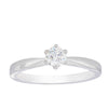 18ct White Gold .31ct Diamond Nova Ring-Ring-Walker & Hall