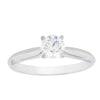 18ct White Gold .57ct Diamond Venetian Ring-Ring-Walker & Hall
