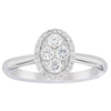 14ct White Gold Diamond Oval Saturn Ring-Ring-Walker & Hall