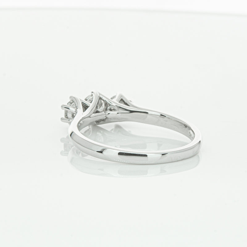 14ct White Gold .70ct Diamond Charis Ring-Ring-Walker & Hall