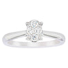 14ct White Gold Diamond Mila Ring-Ring-Walker & Hall