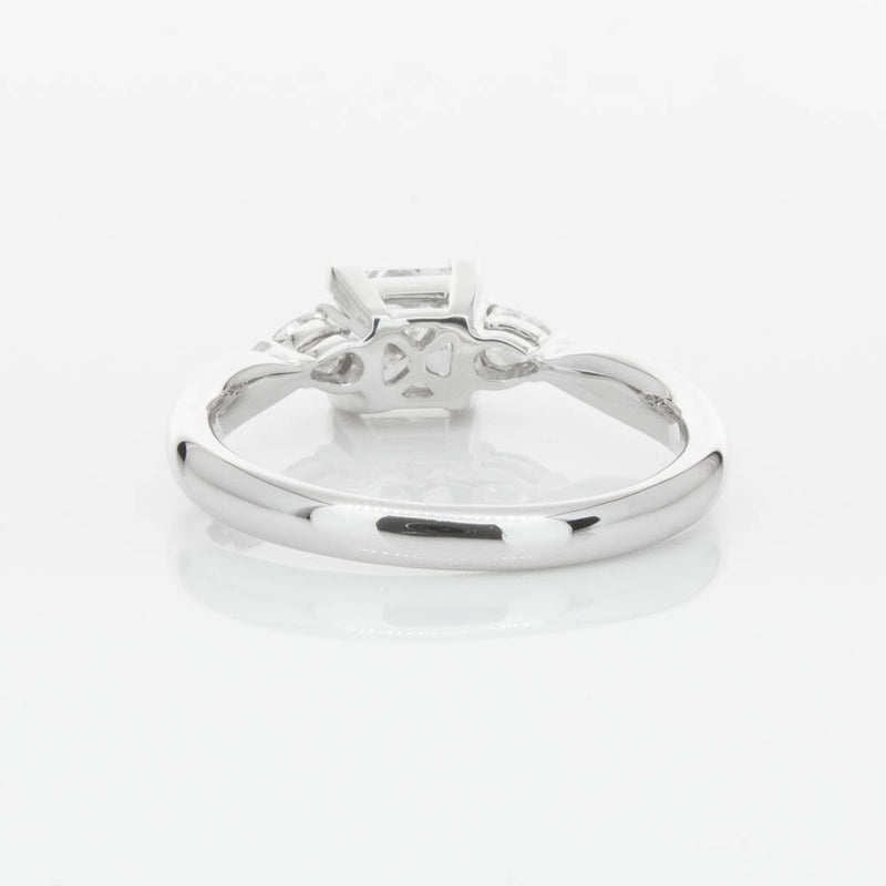18ct White Gold 1.02ct Princess Cut Diamond Ayla Ring-Ring-Walker & Hall