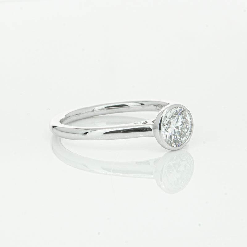18ct White Gold .71ct Diamond Natalia Ring-Ring-Walker & Hall