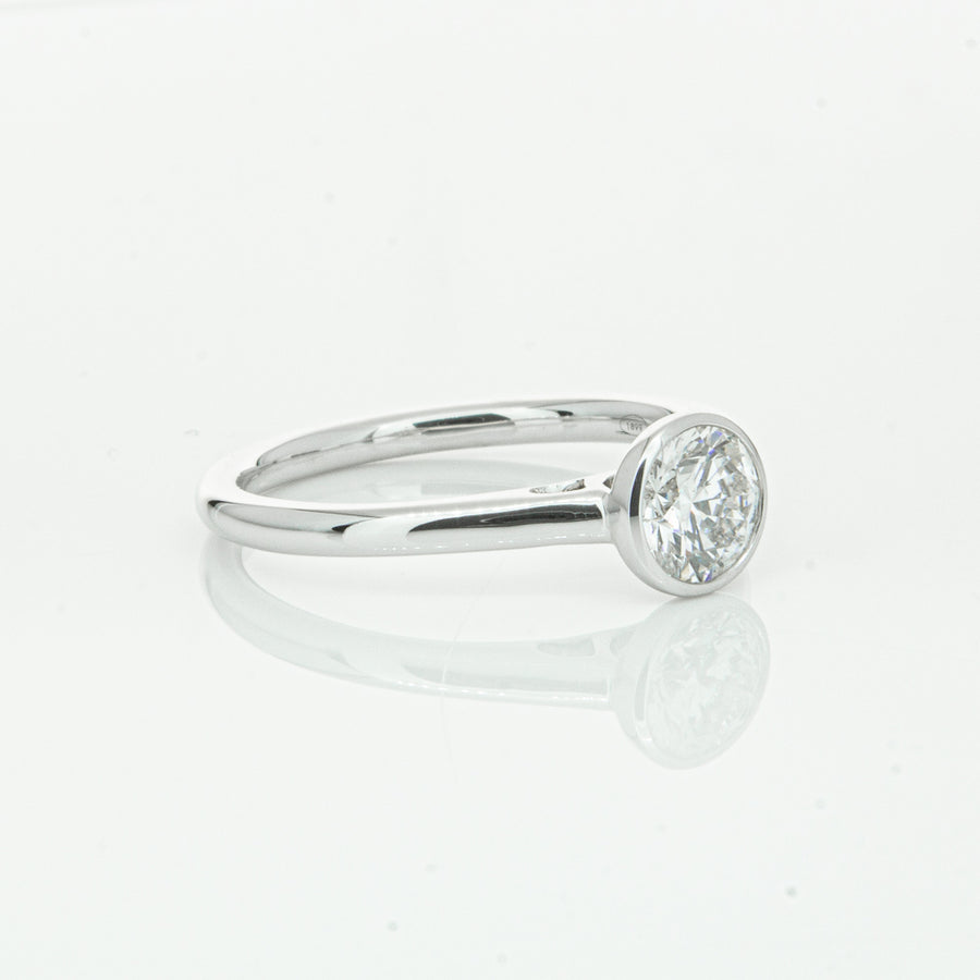 18ct White Gold .71ct Diamond Natalia Ring-Ring-Walker & Hall