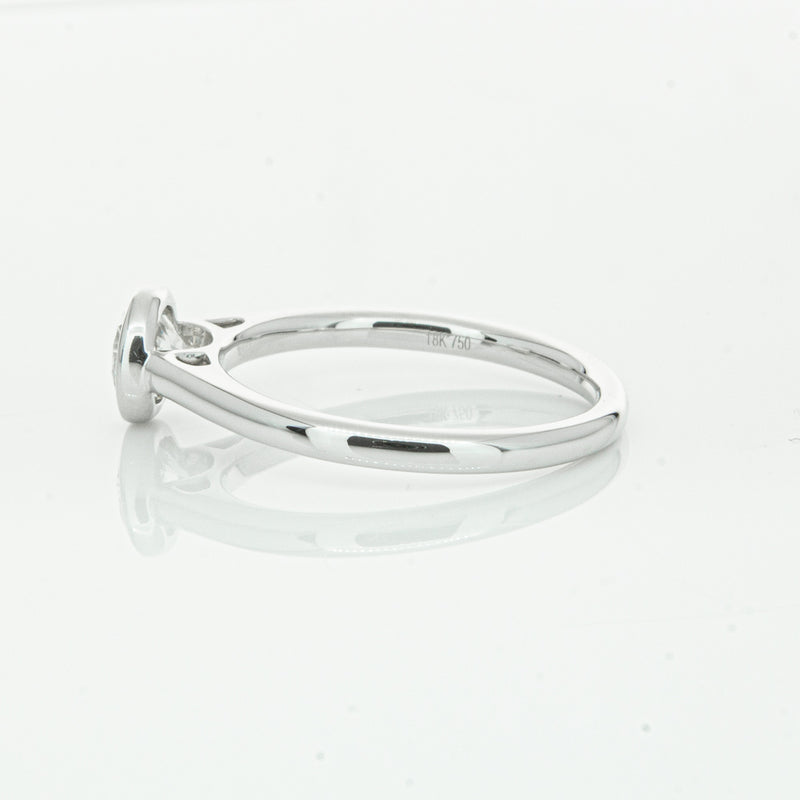 18ct White Gold .71ct Diamond Natalia Ring-Ring-Walker & Hall