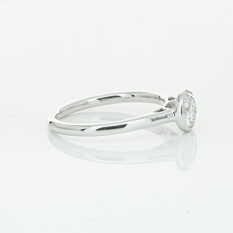 18ct White Gold .71ct Diamond Natalia Ring-Ring-Walker & Hall