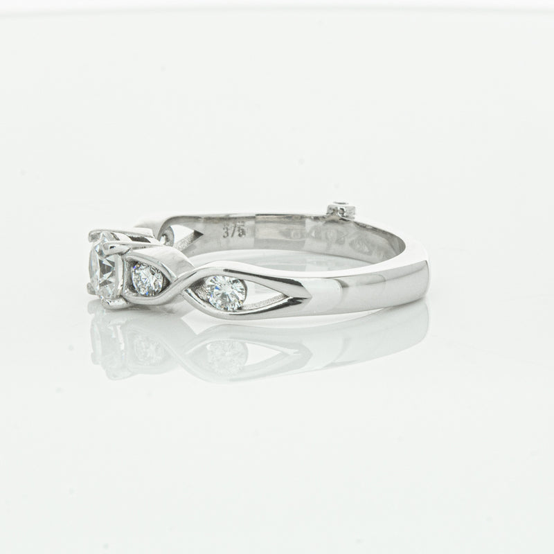 Deja Vu 9ct White Gold .50ct Diamond Ring-Ring-Walker & Hall