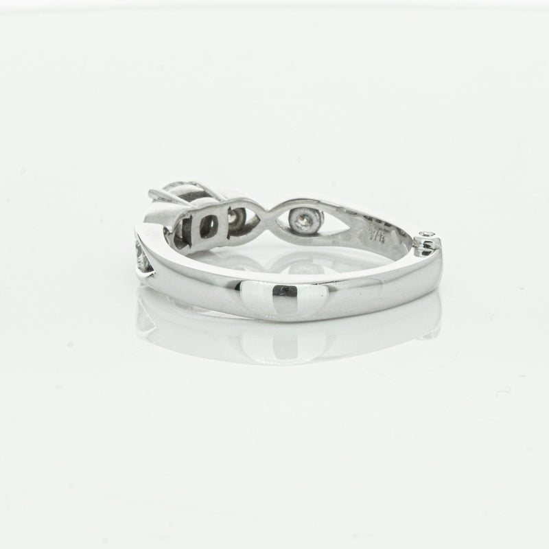 Deja Vu 9ct White Gold .50ct Diamond Ring-Ring-Walker & Hall