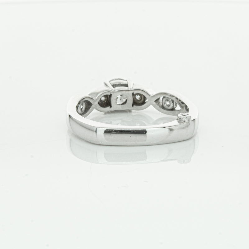 Deja Vu 9ct White Gold .50ct Diamond Ring-Ring-Walker & Hall