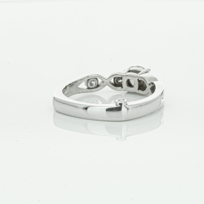 Deja Vu 9ct White Gold .50ct Diamond Ring-Ring-Walker & Hall