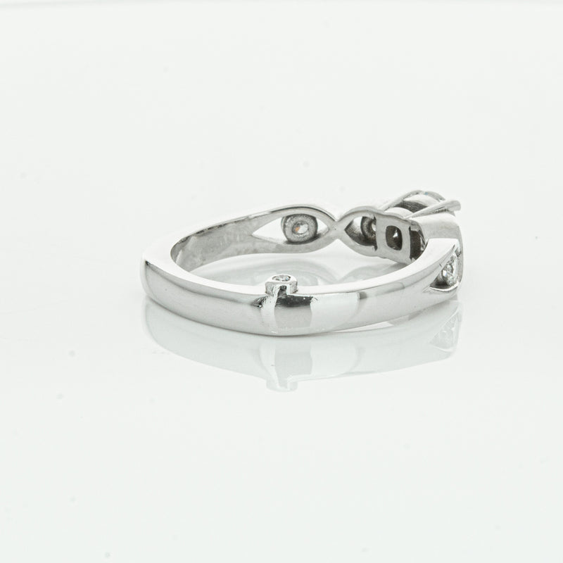 Deja Vu 9ct White Gold .50ct Diamond Ring-Ring-Walker & Hall