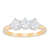 18ct Yellow Gold .93ct Diamond Coronado Ring-Ring-Walker & Hall