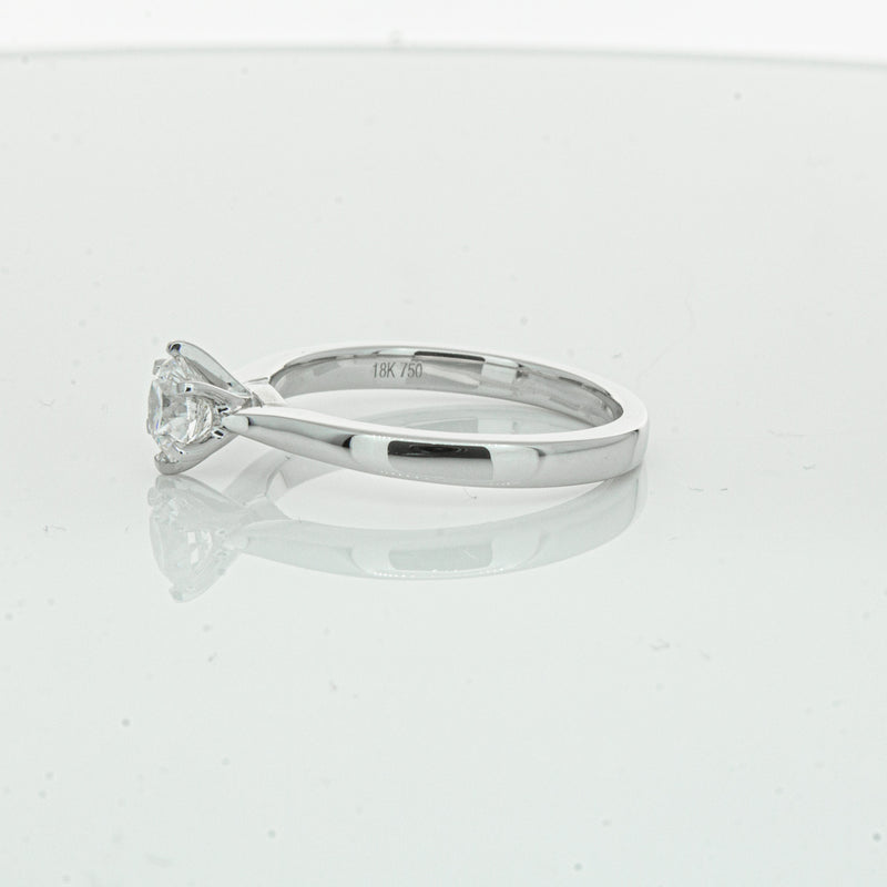 18ct White Gold .56ct Diamond Capri Ring-Ring-Walker & Hall