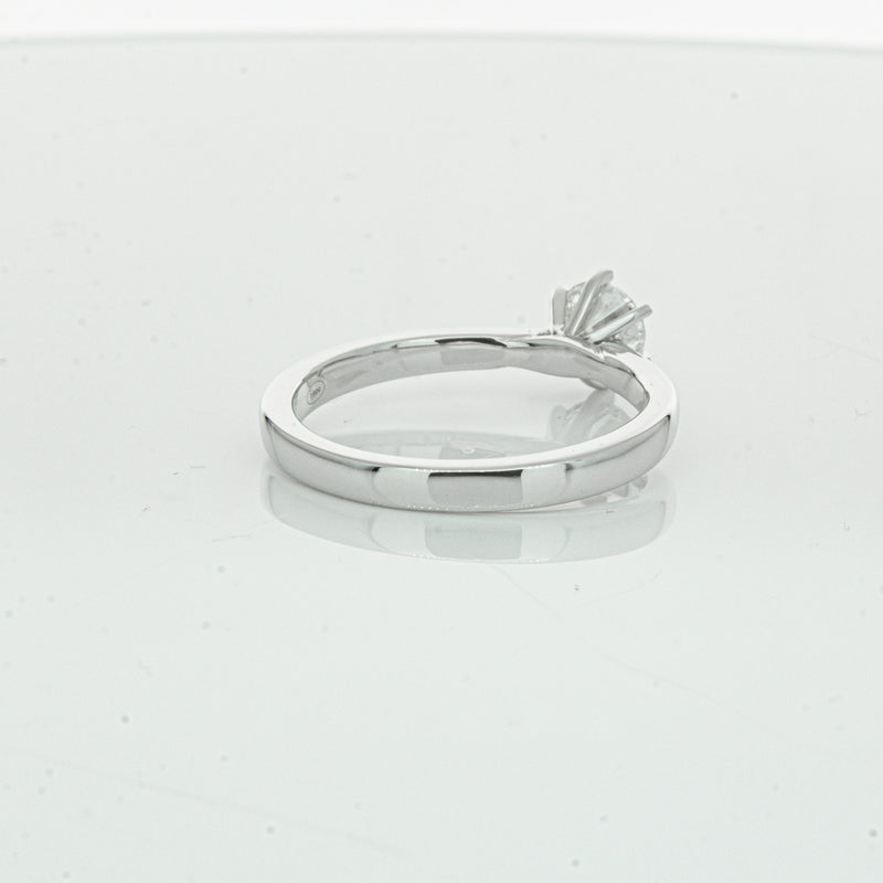 18ct White Gold .56ct Diamond Capri Ring-Ring-Walker & Hall