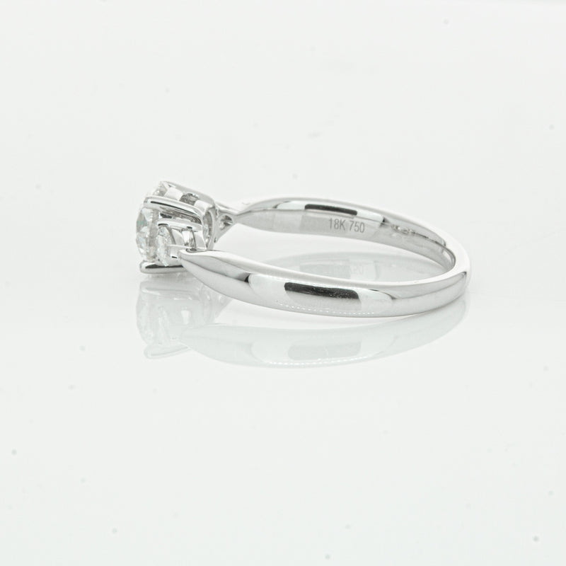 18ct White Gold 1.00ct Diamond Ayla Ring-Ring-Walker & Hall