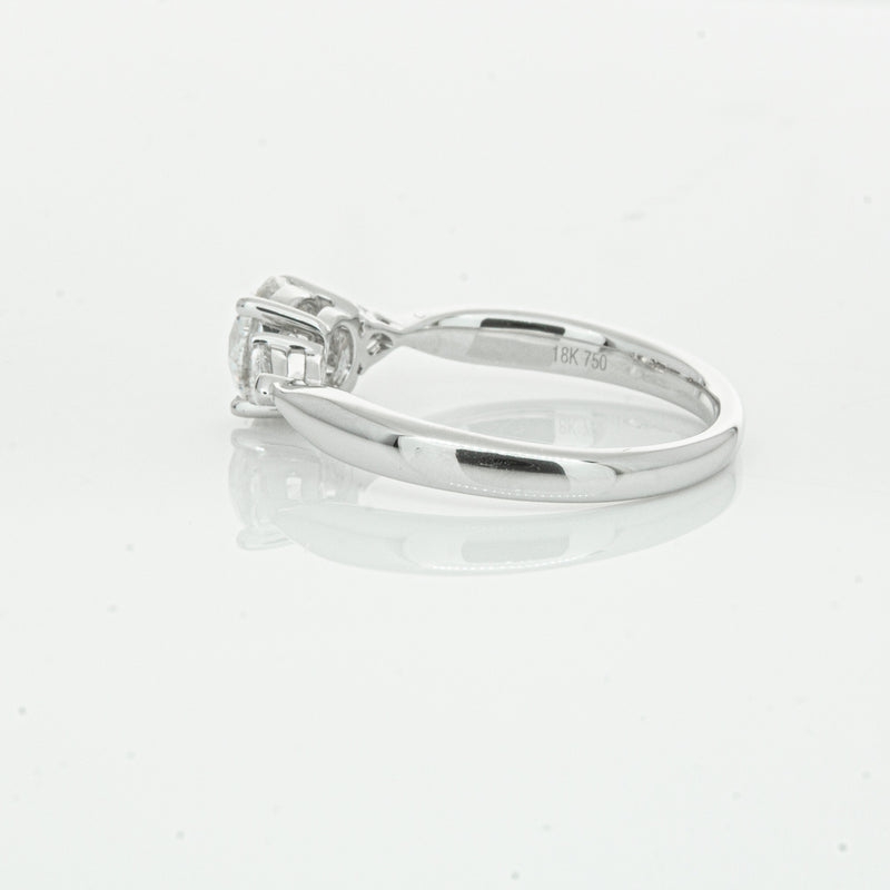 18ct White Gold 1.00ct Diamond Ayla Ring-Ring-Walker & Hall