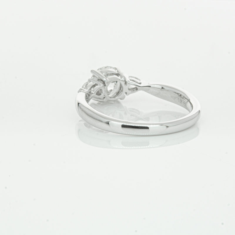 18ct White Gold 1.00ct Diamond Ayla Ring-Ring-Walker & Hall